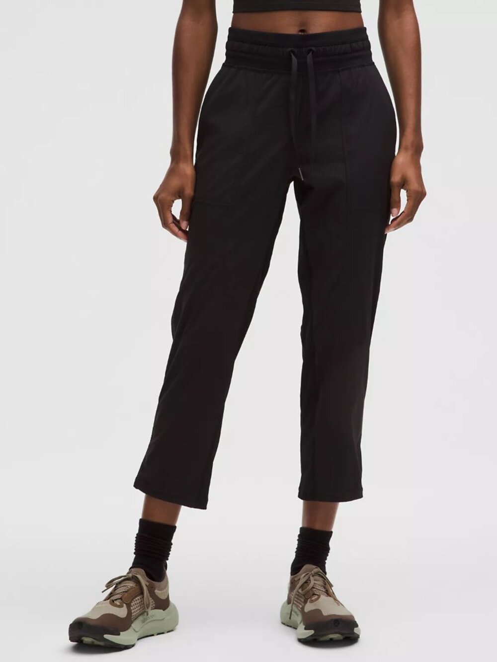 Lululemon Dance Studio Mid-Rise Cropped Pant Black 10